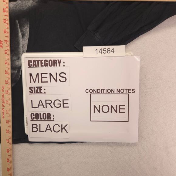 XXXtentacion Rap Graphic Crew Neck Long Sleeve T-Shirt Adult Mens Size L Black - Picture 8 of 9